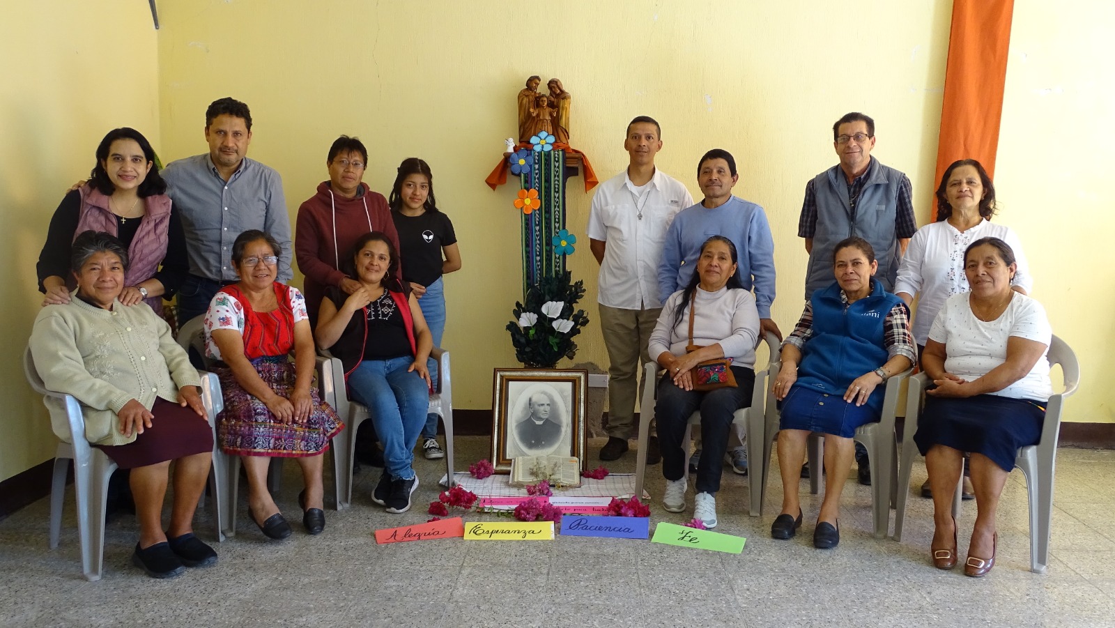 "Il Perdono nelle coppie"                                                         Ritiro di inizio anno per il gruppo A.L.Bo. del Guatemala